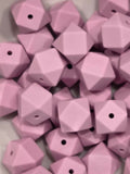 Hexagon Silicone Beads