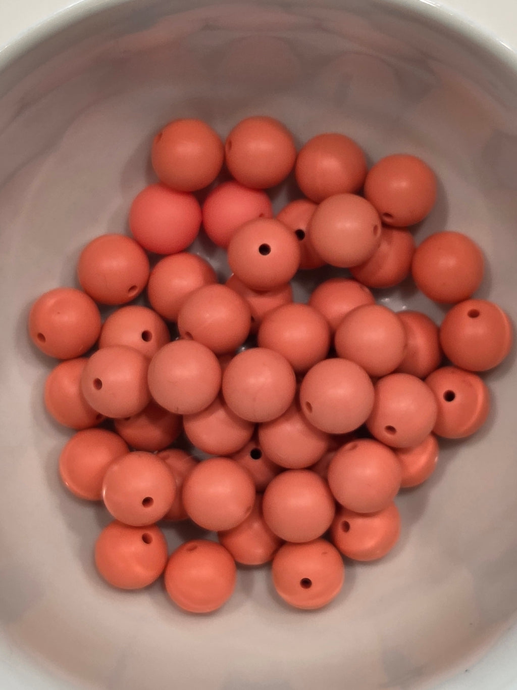 15mm Silicone Beads