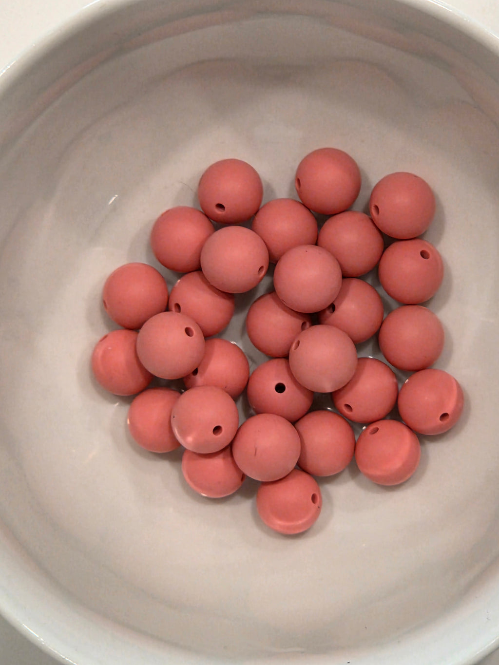 15mm Silicone Beads