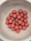 15mm Silicone Beads