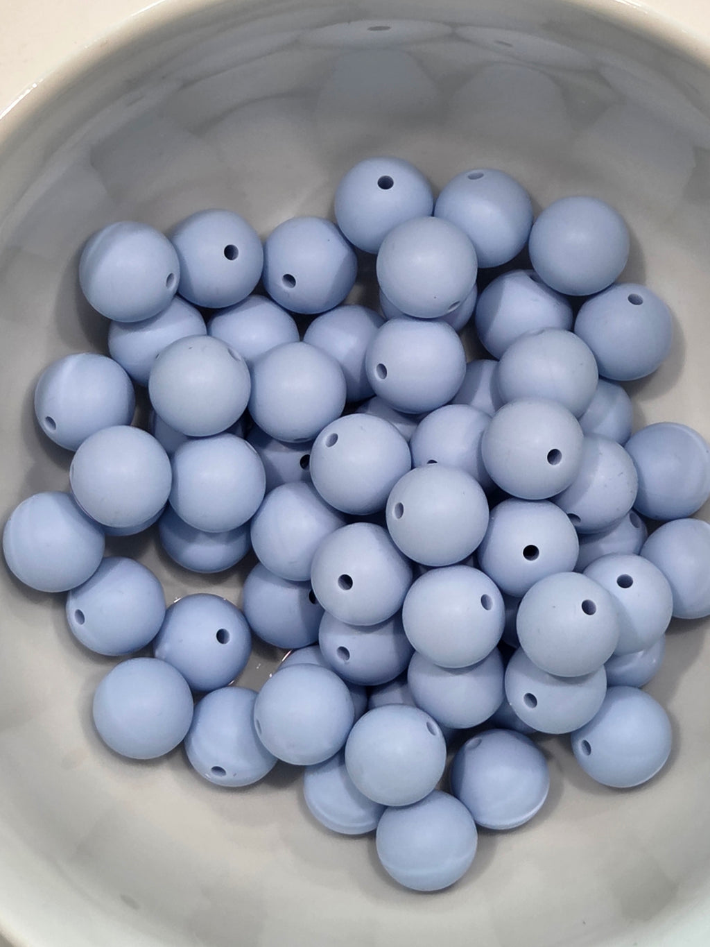15mm Silicone Beads